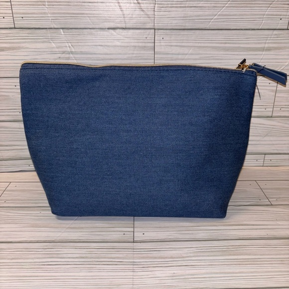Lucky Brand NWT Blue Cosmetic Bag - Picture 3 of 8